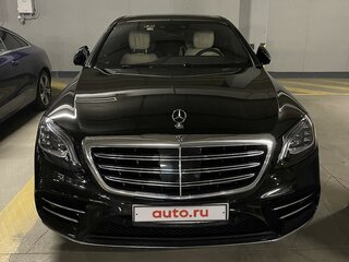 2018 Mercedes-Benz S-Класс 560 VI (W222, C217) Рестайлинг, чёрный, 7650000 рублей, вид 3