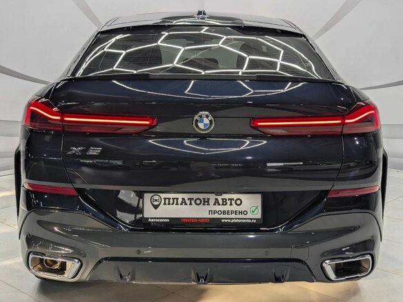 2023 BMW X6 30i III (G06) Рестайлинг, синий - вид 6