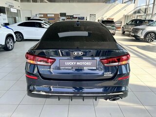 2018 Kia Optima IV Рестайлинг, синий, 1895000 рублей, вид 5