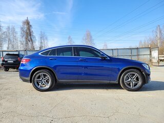 2020 Mercedes-Benz GLC Coupe 300 I (C253) Рестайлинг, синий, 5500000 рублей, вид 5
