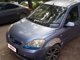 2005 Mazda Demio II (DY) Рестайлинг, голубой, 125000 рублей, вид 3