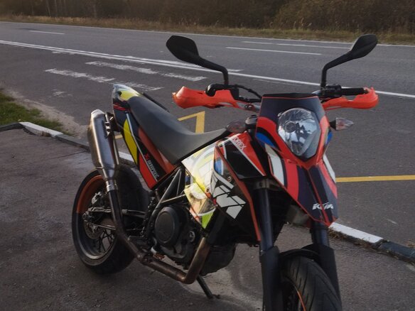 2008 KTM 690 SM, оранжевый - вид 6