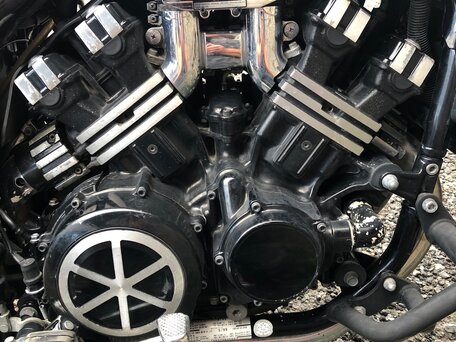 2000 Yamaha V-Max 1200, серебристый, 460000 рублей, вид 4