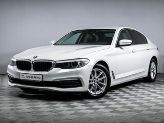 2020 BMW 5 серии 520d VII (G30/G31/G38), белый, 2690000 рублей, вид 1