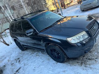 2007 Subaru Forester II Рестайлинг, чёрный, 840000 рублей, вид 4