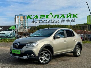 2019 Renault Logan Stepway II Рестайлинг, бежевый, 1119000 рублей, вид 2