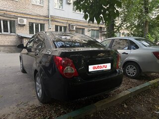 2012 Chevrolet Aveo II, чёрный, 780000 рублей, вид 4
