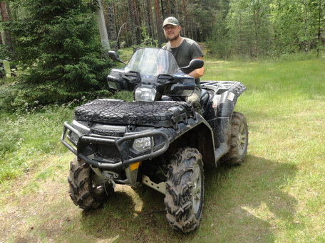 2009 Polaris Sportsman 850, чёрный, 699999 рублей, вид 1