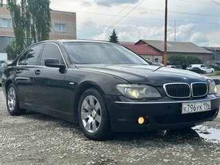 2007 BMW 7 серии 740i IV (E65/E66) Рестайлинг, чёрный, 1400000 рублей, вид 3