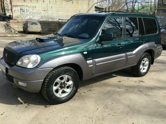 2005 Hyundai Terracan I Рестайлинг, зелёный, 650000 рублей - вид 7