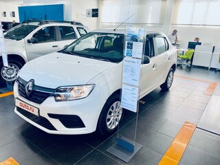 2021 Renault Logan II Рестайлинг, белый, 800000 рублей, вид 3