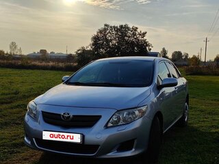 2008 Toyota Corolla X (E140, E150), голубой, 750000 рублей, вид 1