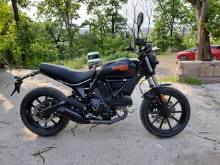 2019 Ducati Scrambler 400, чёрный, 460000 рублей, вид 4