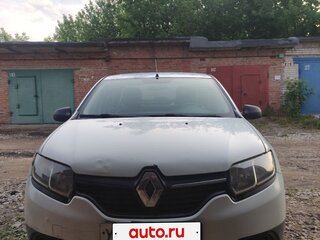 2016 Renault Logan II, белый, 555000 рублей, вид 1