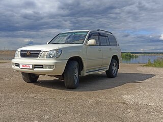 2001 Lexus LX 470 II, белый, 1370000 рублей, вид 1