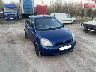 2000 Toyota Vitz I (P10), синий, 270000 рублей, вид 3