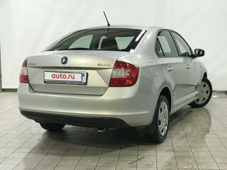 2014 Skoda Rapid I, серебристый, 1200000 рублей, вид 4