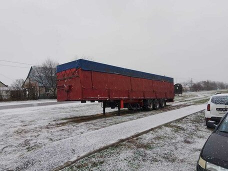 1998 Fruehauf Полуприцеп-бортовой, красный, 990000 рублей, вид 1