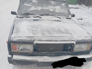 2007 Lada (ВАЗ) 2107, зелёный, 95000 рублей, вид 1