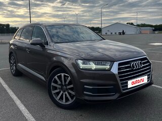 2016 Audi Q7 II (4M), коричневый, 5200000 рублей, вид 1
