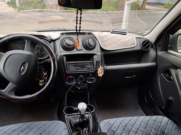 2014 Lada (ВАЗ) Granta I, серебристый, 650000 рублей - вид 12