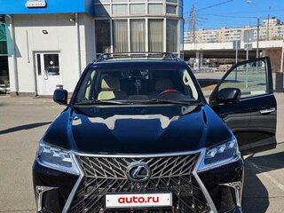 2008 Lexus LX 570 III, чёрный, 3600000 рублей, вид 1