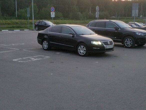 2006 Volkswagen Passat B6, чёрный - вид 7