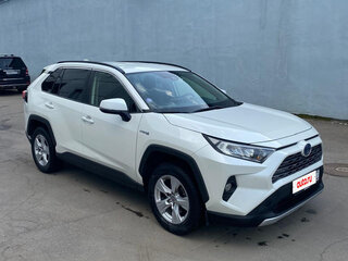 2019 Toyota RAV4 V (XA50), белый, 3200000 рублей, вид 4
