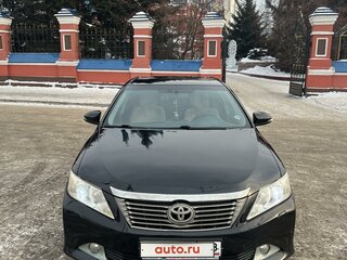2012 Toyota Camry VII (XV50), чёрный, 1870000 рублей, вид 2