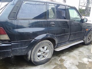1996 SsangYong Musso I, чёрный, 400000 рублей, вид 3