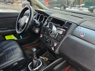 2007 Nissan Tiida I, чёрный, 390000 рублей, вид 5