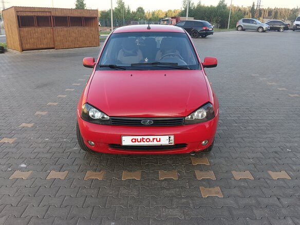 2012 Lada (ВАЗ) Kalina Sport I, красный - вид 1