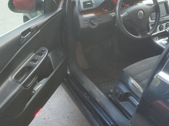 2006 Volkswagen Passat B6, чёрный - вид 8