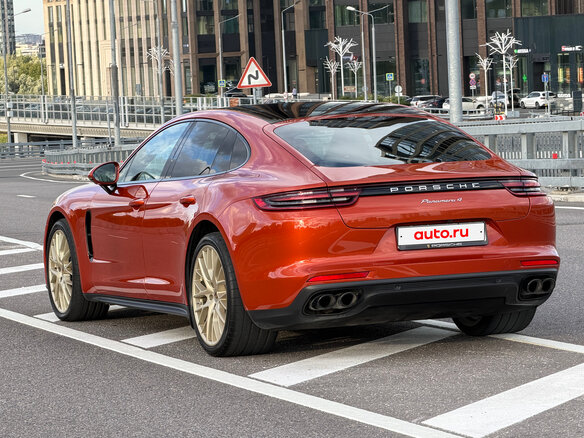 2020 Porsche Panamera 4 II, оранжевый, 8300000 рублей - вид 1