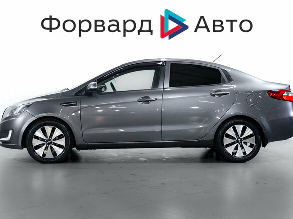2012 Kia Rio 4-speed III, серый - вид 3
