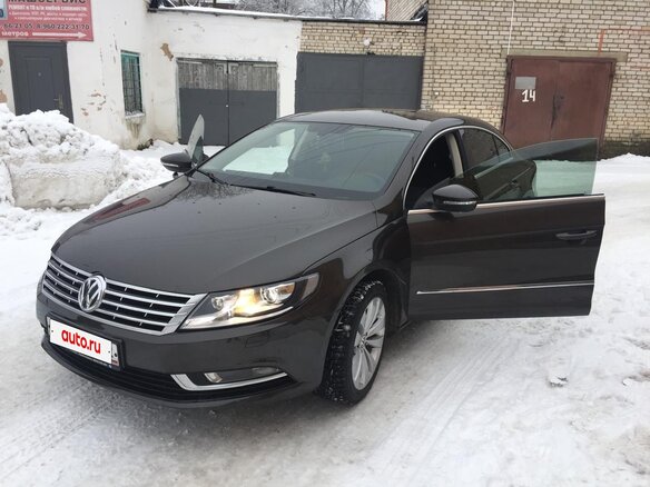 2014 Volkswagen Passat CC I Рестайлинг, коричневый, 1890000 рублей - вид 1