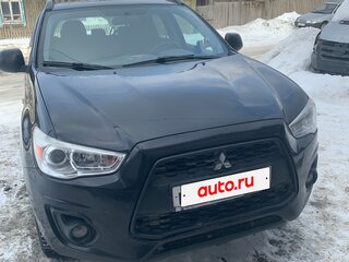 2014 Mitsubishi ASX I Рестайлинг, чёрный, 1100000 рублей, вид 2
