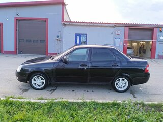 2013 Lada (ВАЗ) Priora I, чёрный, 325000 рублей, вид 3