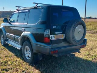 2002 Toyota Land Cruiser Prado 90 Series Рестайлинг, чёрный, 1150000 рублей, вид 5