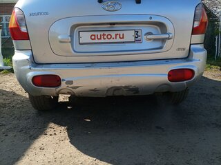 2002 Hyundai Santa Fe I, серый, 685000 рублей, вид 4
