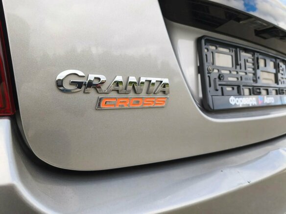 2019 Lada (ВАЗ) Granta Cross I Рестайлинг, серый - вид 18