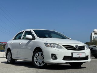 2010 Toyota Corolla X (E140, E150) Рестайлинг, белый, 1297000 рублей, вид 1