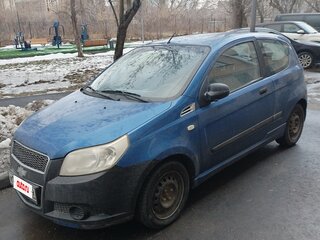 2008 Chevrolet Aveo I Рестайлинг, синий, 400000 рублей, вид 1