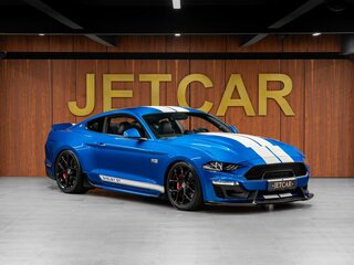 2018 Ford Mustang VI Рестайлинг, синий, 18900000 рублей, вид 4
