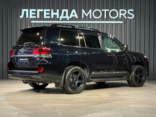 2016 Toyota Land Cruiser 200 Series Рестайлинг 2, чёрный, 5250000 рублей, вид 4