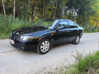 2005 Nissan Almera II (N16) Рестайлинг, чёрный, 260000 рублей, вид 3