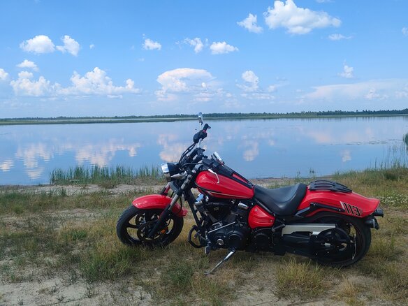 2014 Yamaha XV 1900, красный, 1450000 рублей - вид 13