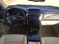 2015 Toyota Camry VII (XV50) Рестайлинг, белый - вид 8