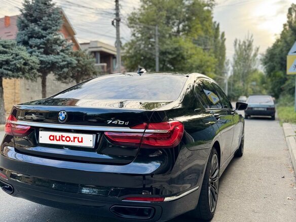 2015 BMW 7 серии Long 730Ld xDrive VI (G11/G12), чёрный, 3149000 рублей - вид 8