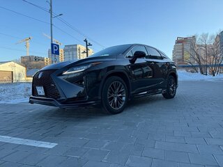 2017 Lexus RX 200t IV, чёрный, 4400000 рублей, вид 1